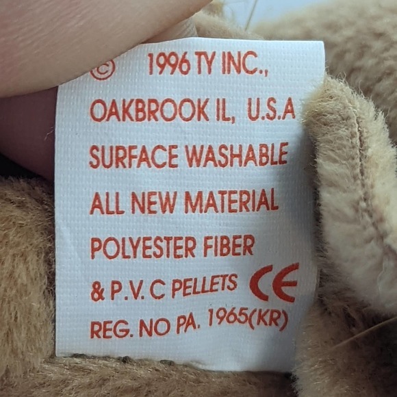 TY Roary The lion Bean Baby with tags - Picture 6 of 9